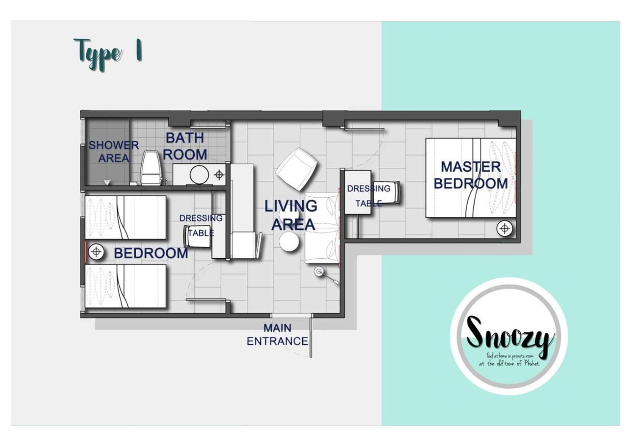 Snoozy Guesthouse Phuket Екстериор снимка
